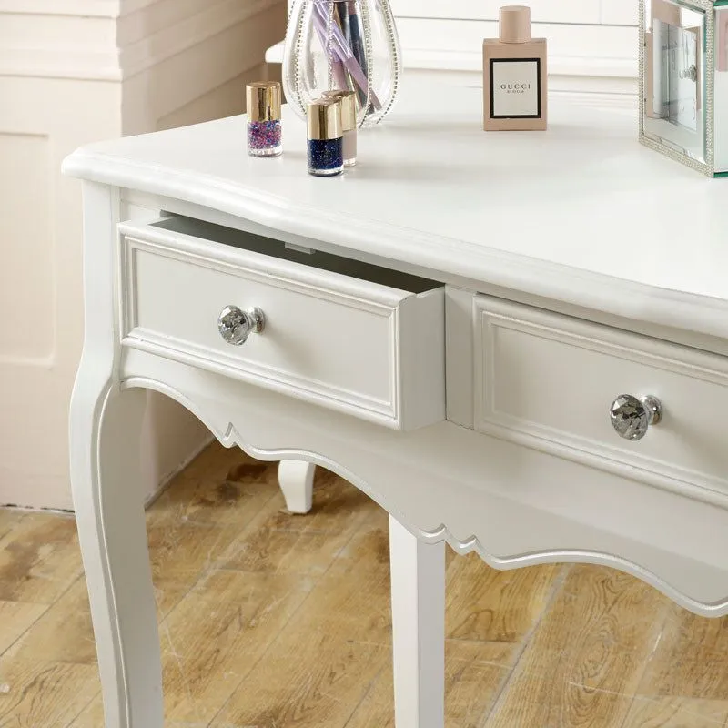 Melody Maison White Console / Dressing Table - Victoria Range 4