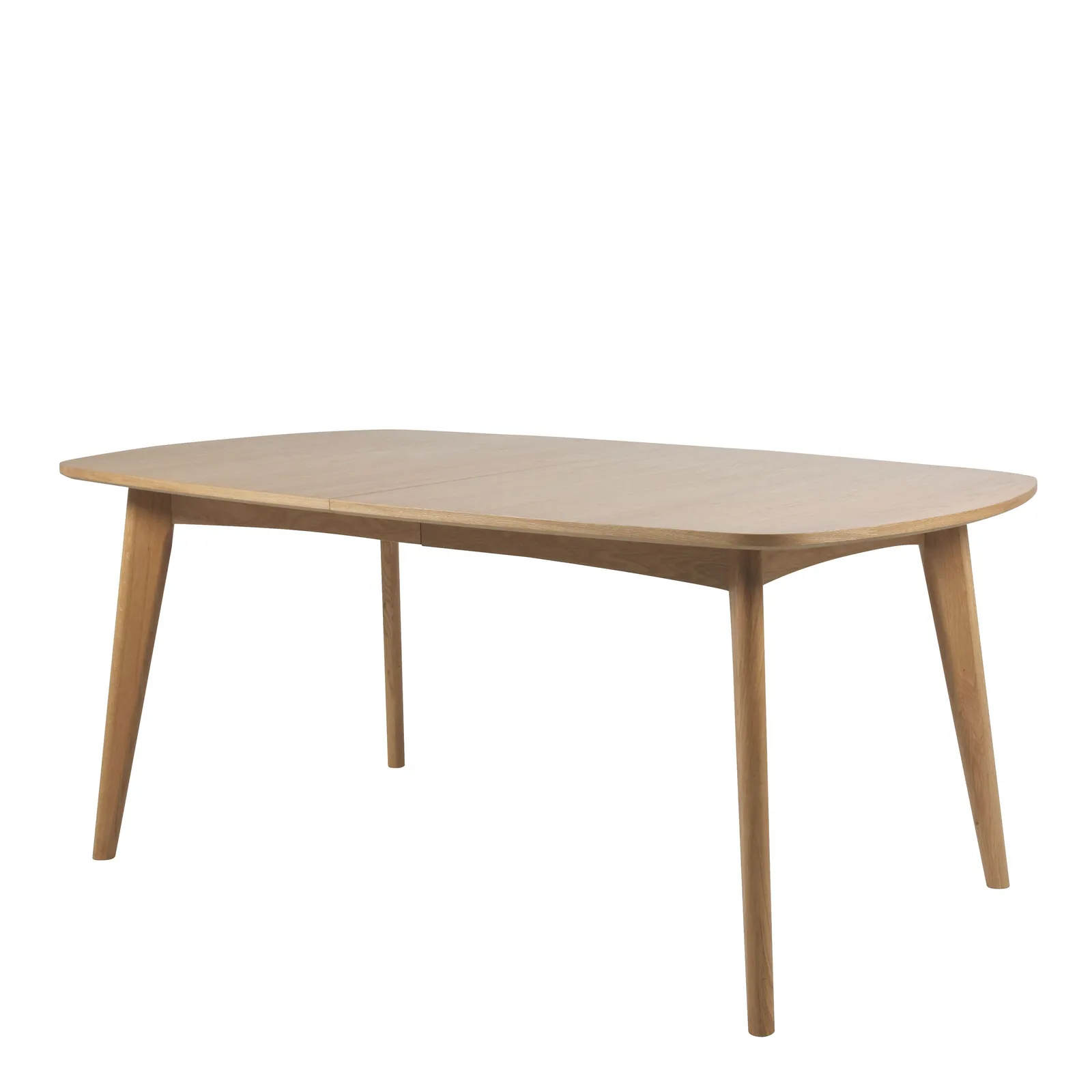 Furniture To Go A-Line Round Dining Table in White Oak in Light Oak 4