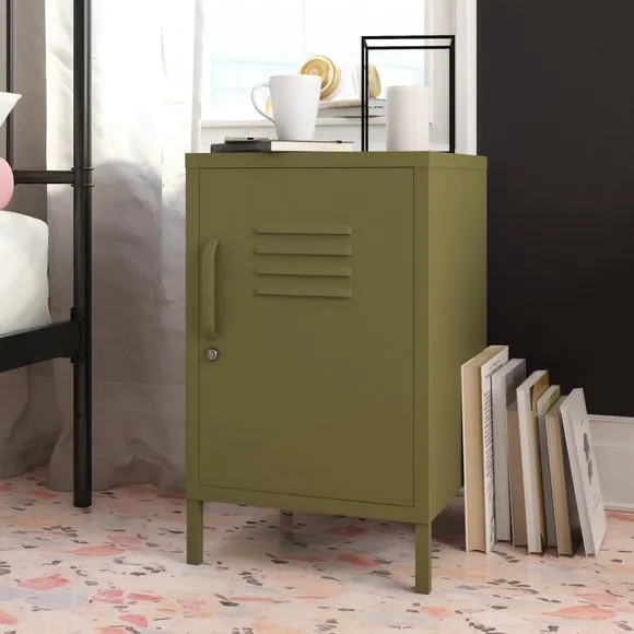 Bradford Metal Locker End Table 1