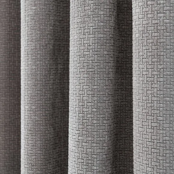 Alayna Chenille Pencil Pleat Curtains 3