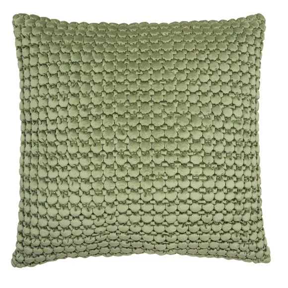 Appletree Bobble Velvet Square Cushion 2