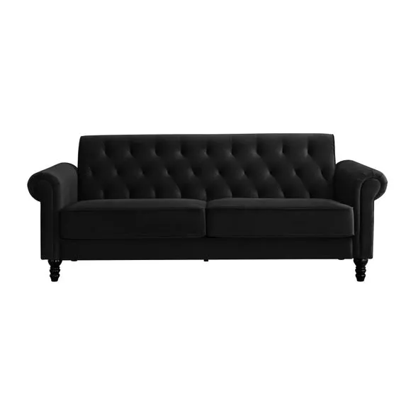 Greta Velvet 3 Seater Sofa 5