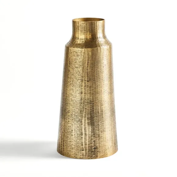 Aluminium Gold Vase 3