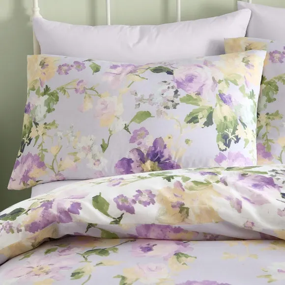 Dreams n Drapes Flourette Polycotton Duvet Cover & Pillowcase Set 2