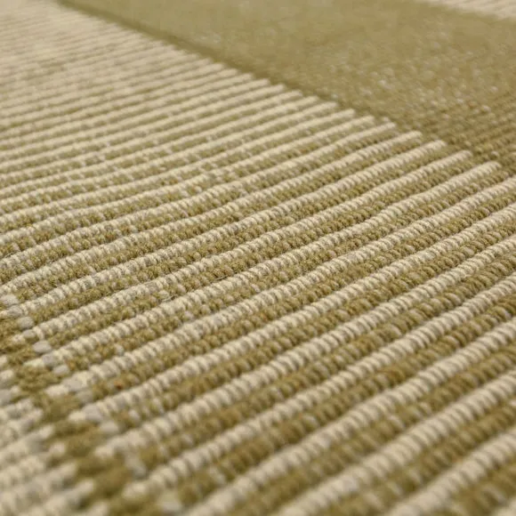 Clove Striped Wool Rug 2