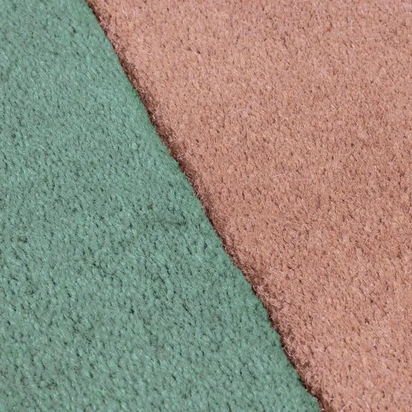 Lozenge Abstract Shaped Wool Rug 2