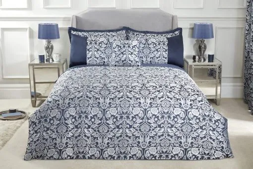 New Edge Blinds NewEdgeBlinds Harrow Duvet Set in Duck Egg Blue, Single, Blue