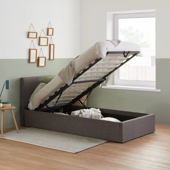 Berlin Upholstered Ottoman Bed Frame 2