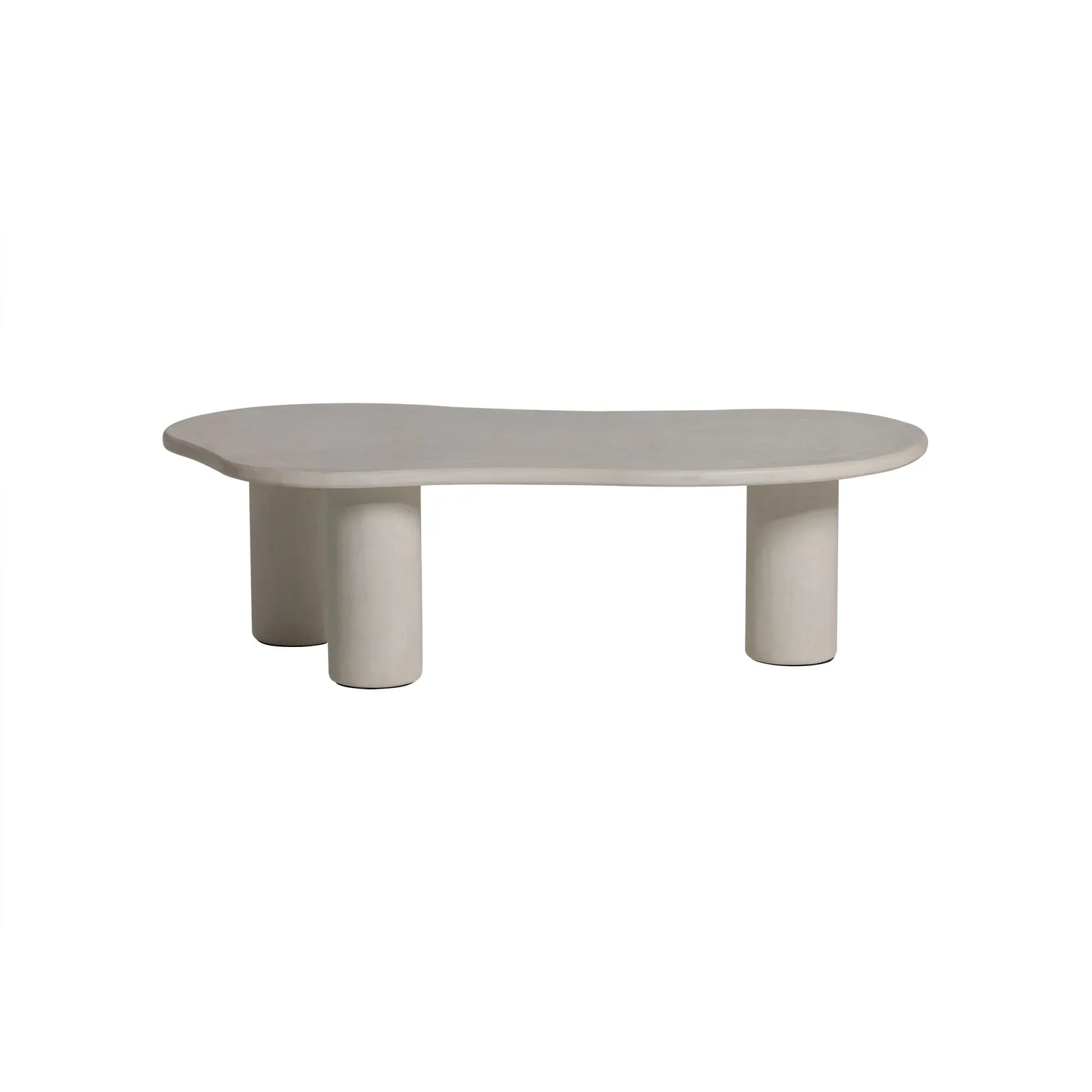 Capella Coffee Table 120X64X35Cm, Round, White Stone | Barker & Stonehouse 3