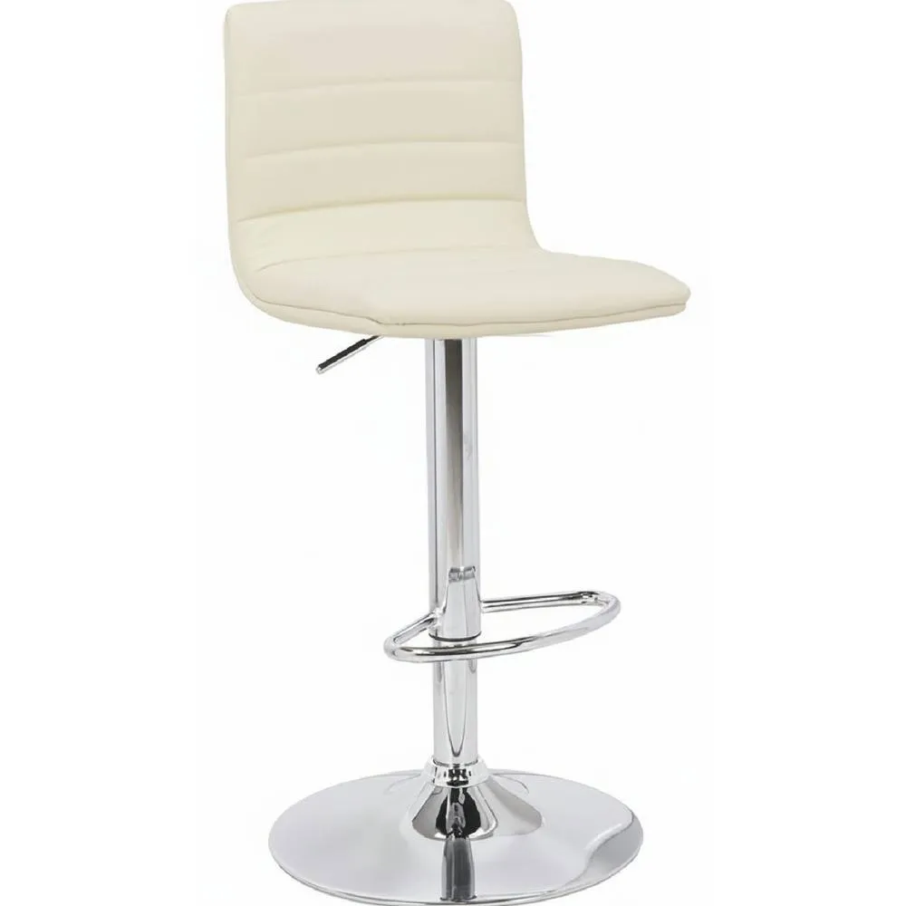 netfurniture amazon padded cream kitchen bar stool