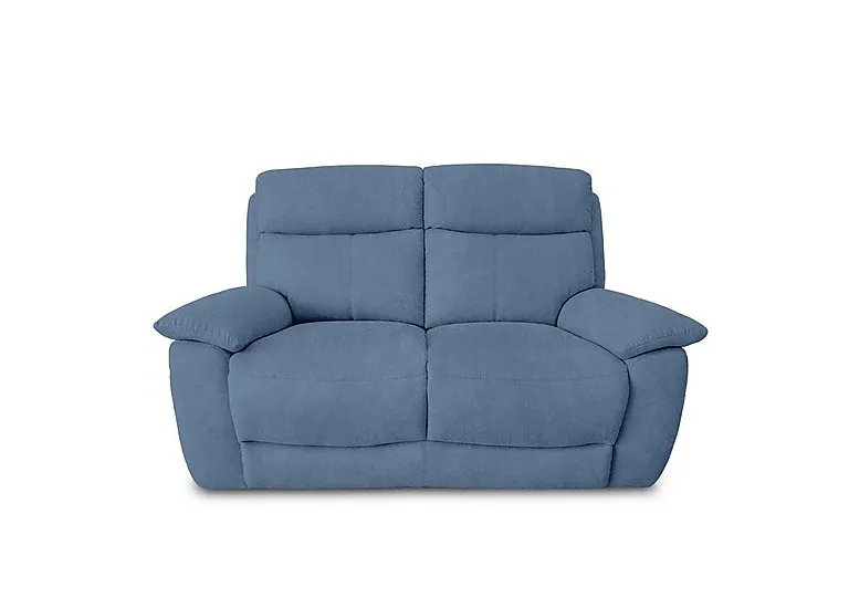 Echo 2 Seater Fabric Sofa - Silverish Blue