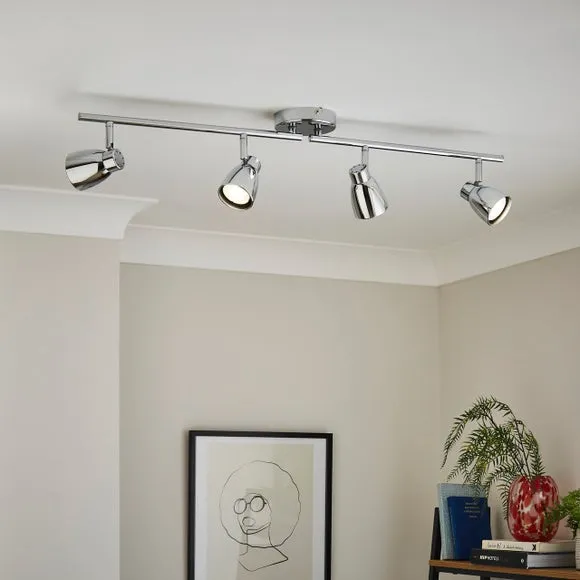 Alto 4 Light Semi Flush Spotlight Bar 1