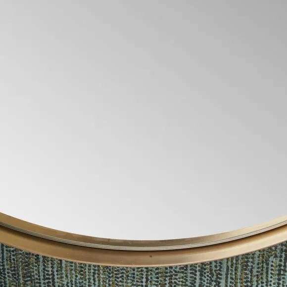 Slim Frame Round Wall Mirror 2