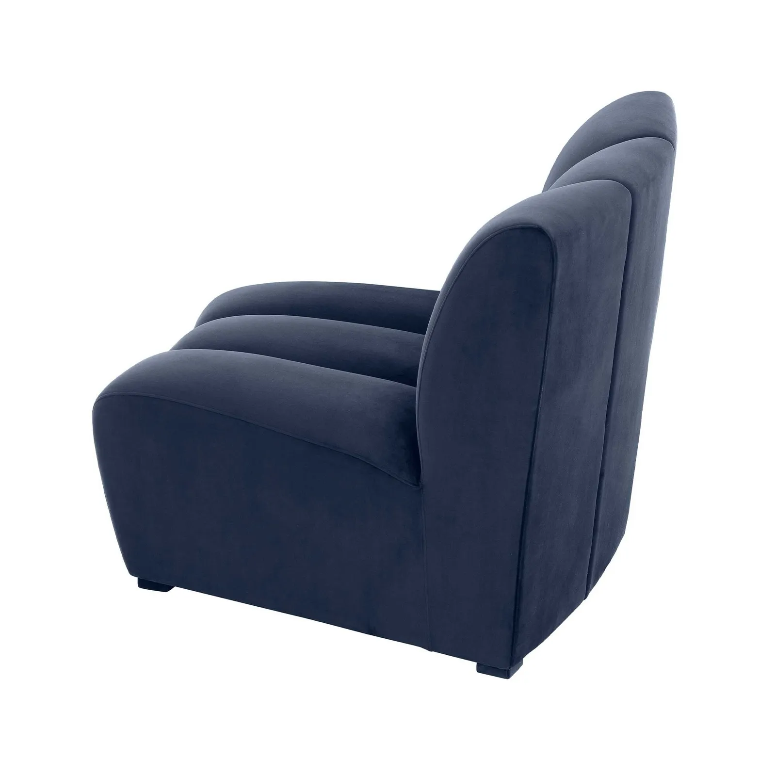 Eichholtz Lando Modular Sofa Midnight Blue, Navy Velvet | Barker & Stonehouse 6