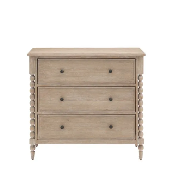 Cedar & Sage Boden 3 Drawer Chest 4