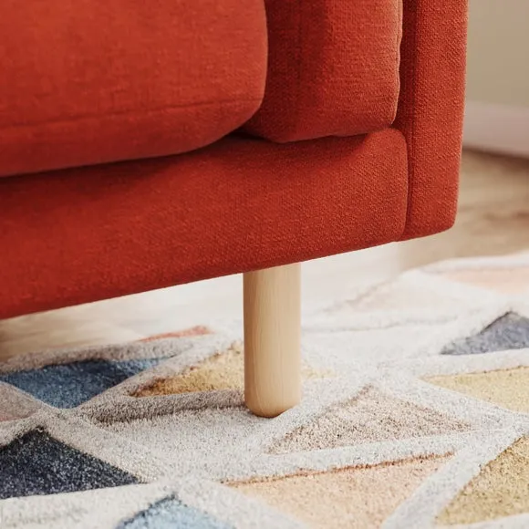 Newton Luxe Chenille Snuggle Chair 5