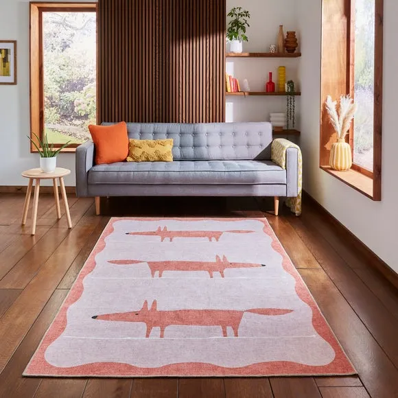 Scion Mr Fox Washable Rug 1