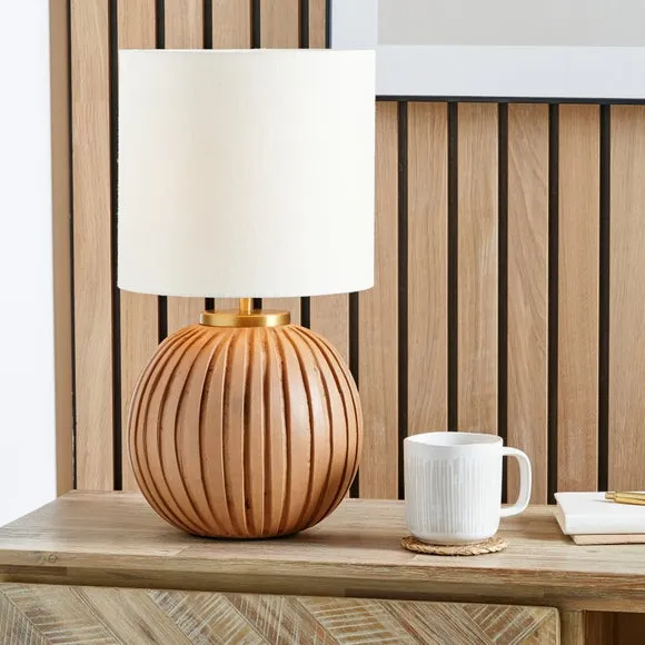 Pacific Lifestyle Ezekiel Ball Table Lamp 1