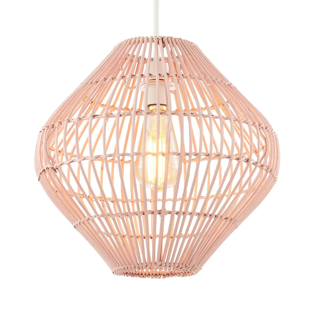 Bamboo Bobbin Easyfit Shade, Matte Pink 1