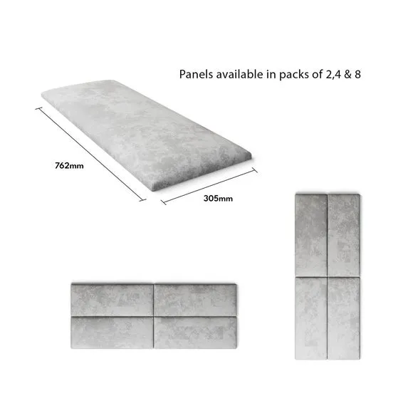 Aspire EasyMount Mirazzi Velvet Upholstered Wall Panels 5