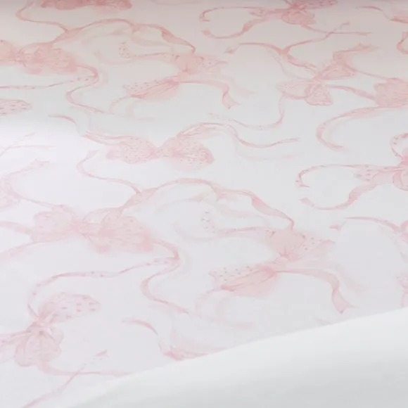 Catherine Lansfield Bow Polycotton Fitted Sheet 2