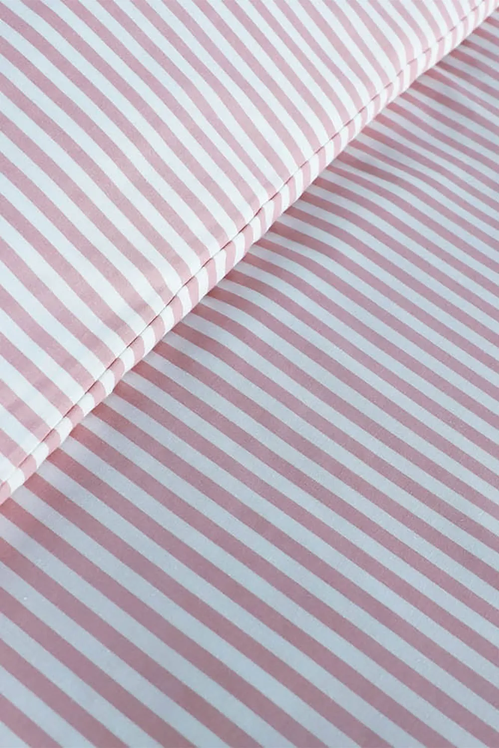 Martex Studio Edition Pinstripe Duvet Cover Set in Pink 4