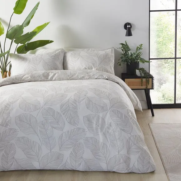 Fusion Matteo Reversible Duvet Cover and Pillowcase Set 3
