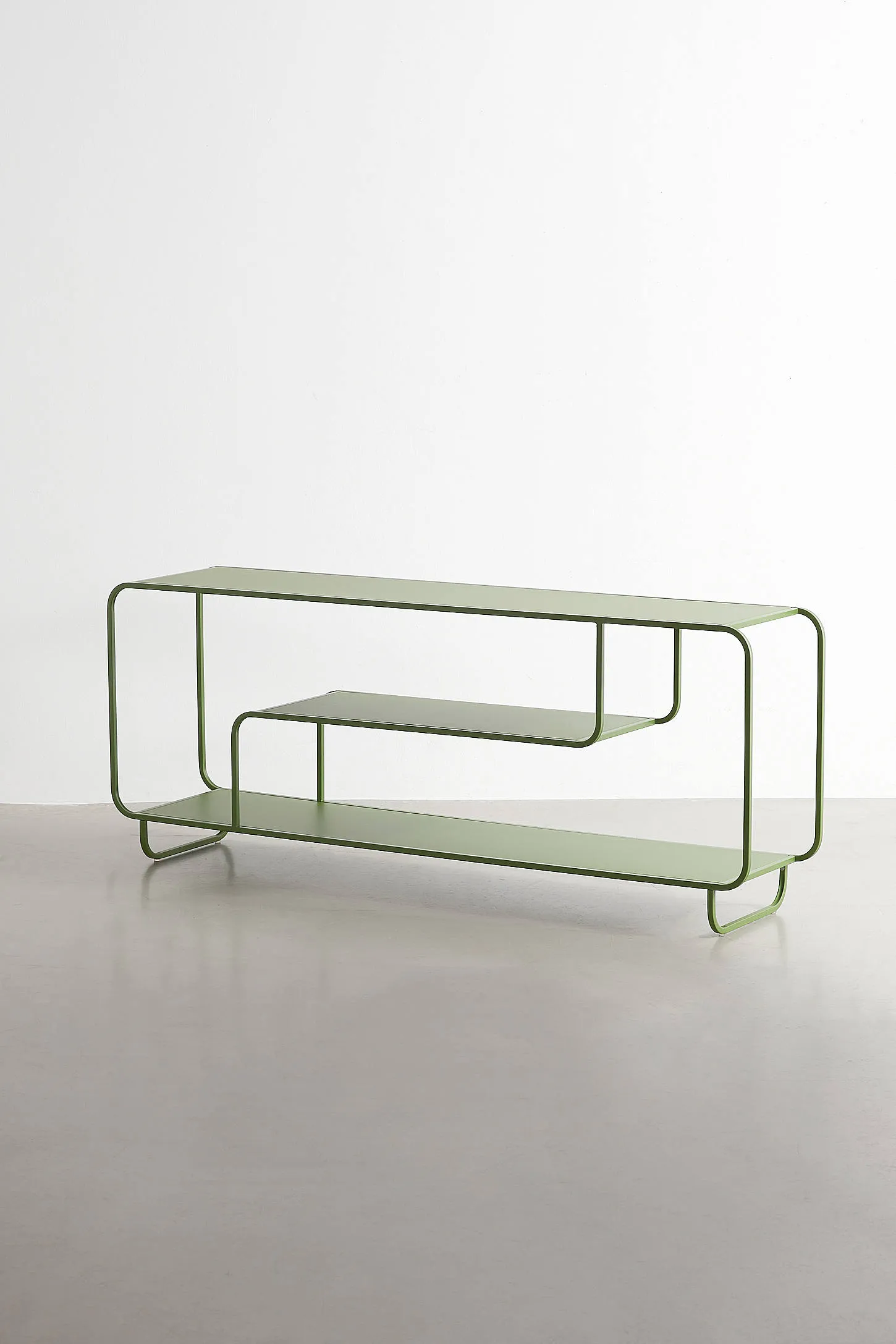 Alana Green Console Media Stand - Green 3