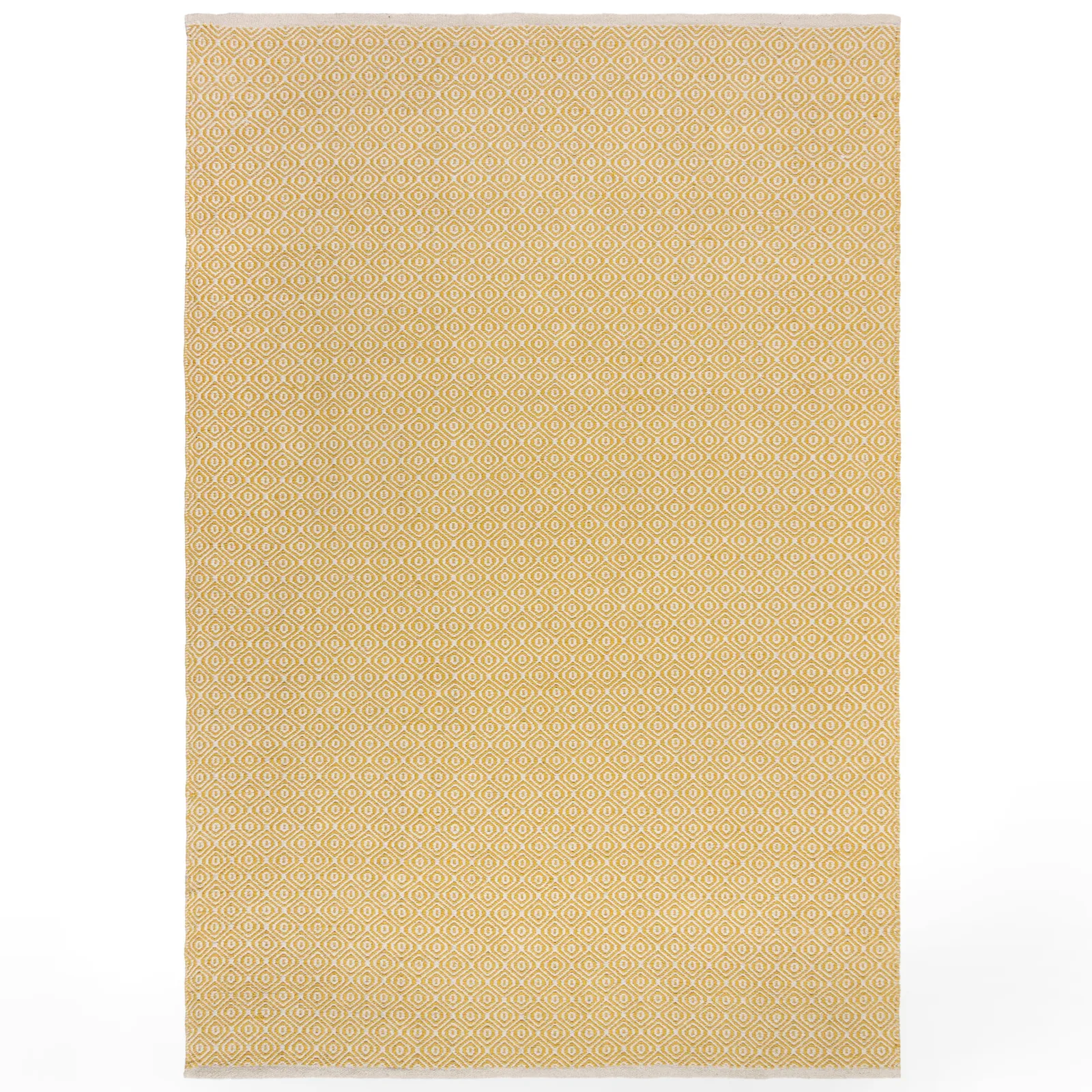 Diamond Weave Rug Yellow