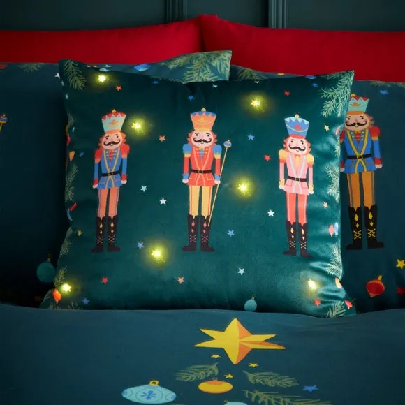 Catherine Lansfield Nutcracker Light Up Cushion 4
