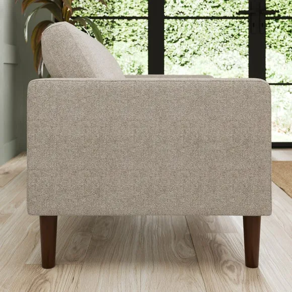 Jacob Basket Weave Compact 2 Seater Sofa 3