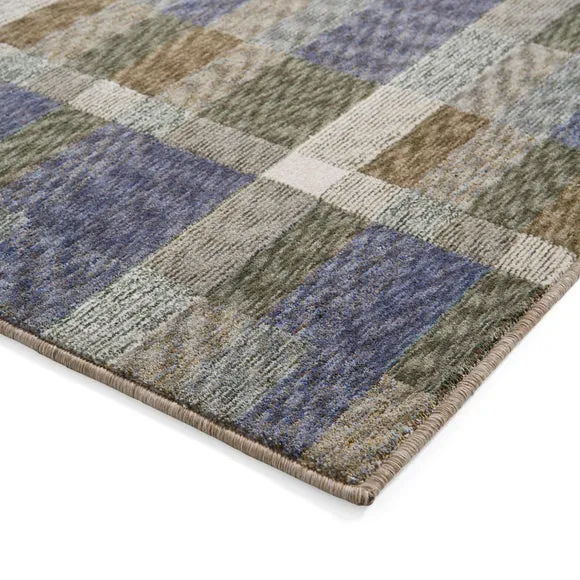 Think Rugs Nova Check Rug 3