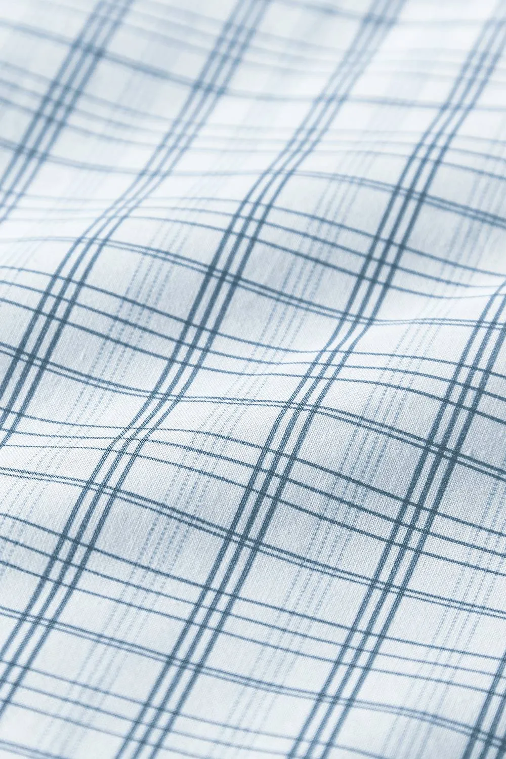Helena Springfield 'Tranquil Check' Duvet Cover Set in Blue 4
