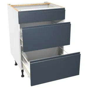 Wickes Madison Marine Blue Drawer Unit - 600mm 2