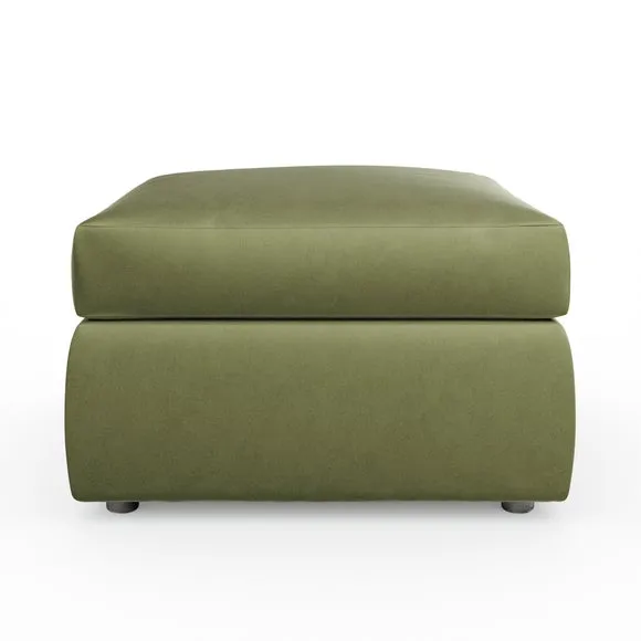 Blake Opulent Velvet Footstool 5
