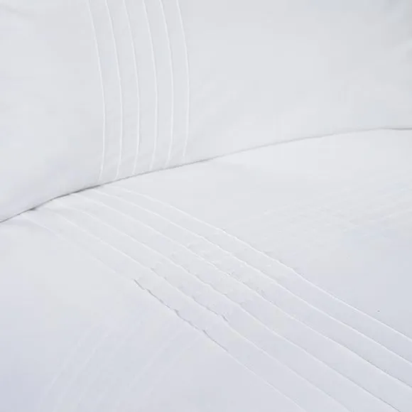 Serene Amalfi White Duvet Cover and Pillowcase Set 3