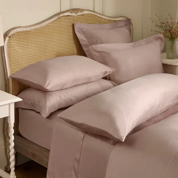Dorma Luxe Egyptian Cotton Sateen Bolster Pillowcase 2