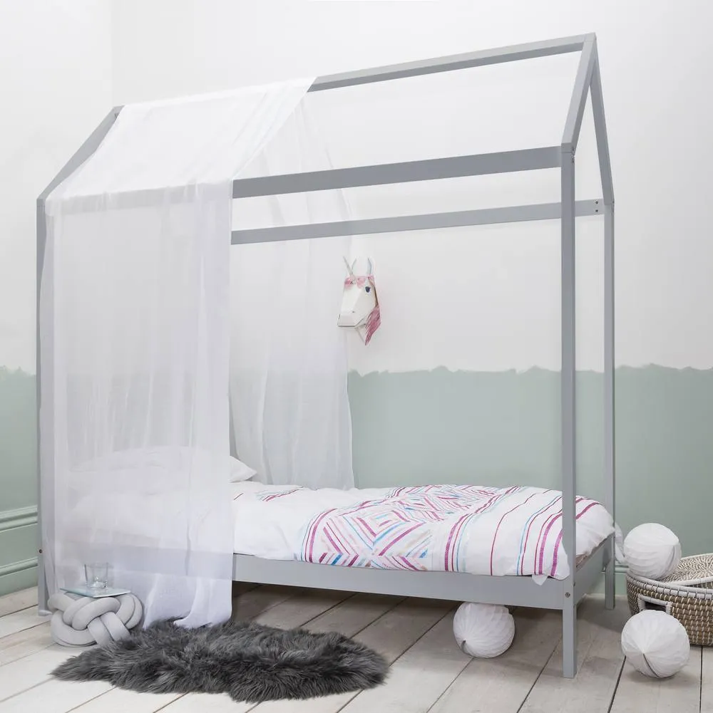 Nöa and Nani Jansen Scandinavian Single Bed Frame in Silk Grey 2