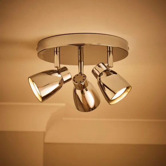 Alto 3 Light Semi Flush Spotlight 2