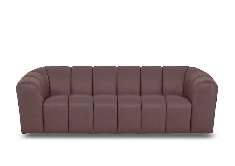 Rhianna 3 Seater Leather Sofa