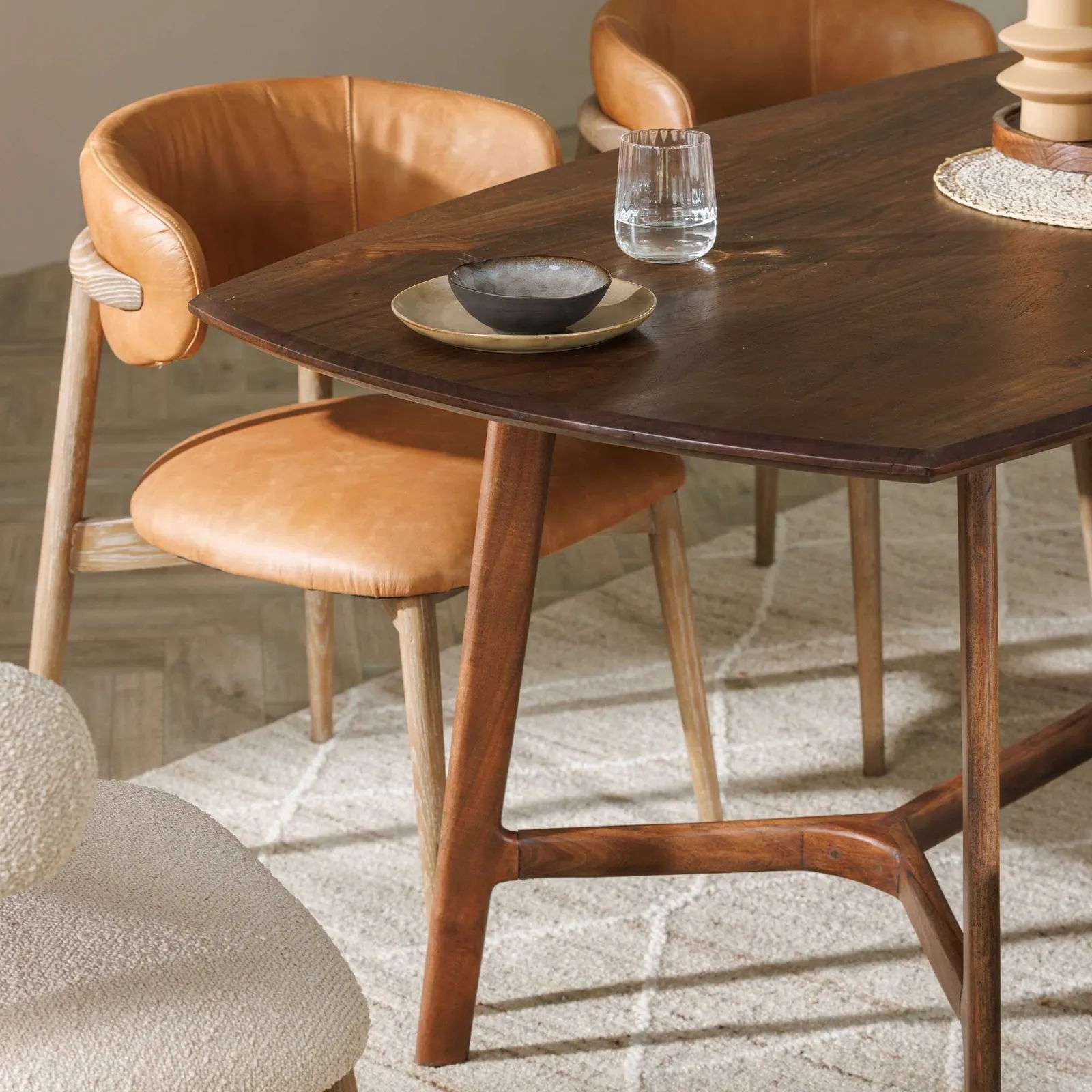 Cresta Dining Table 180X90X76Cm, Wood | Barker & Stonehouse 4