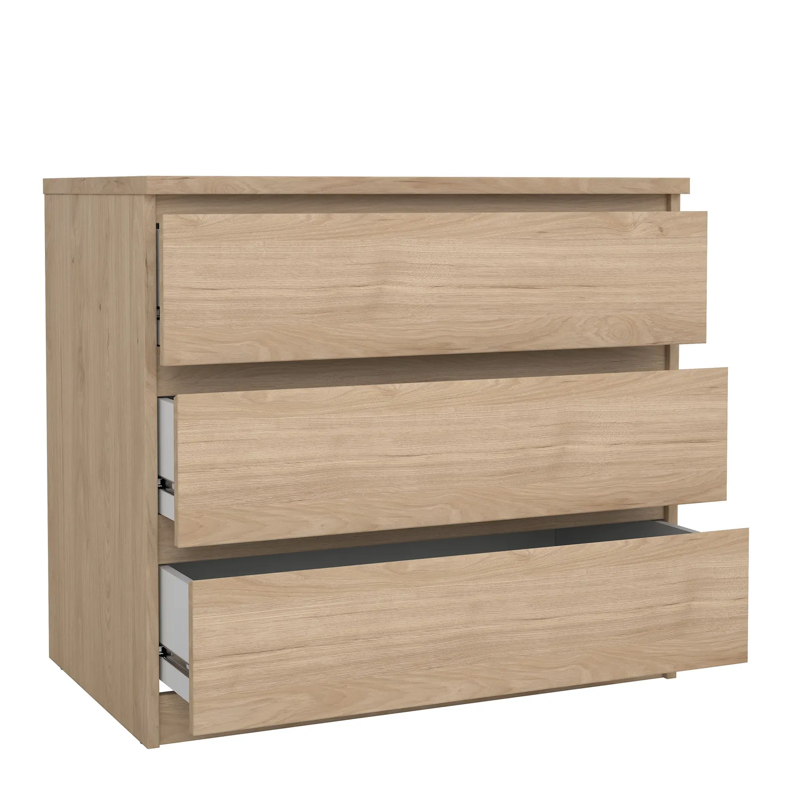Furniture To Go Naia Chest of 3 Drawers in Light Oak 4