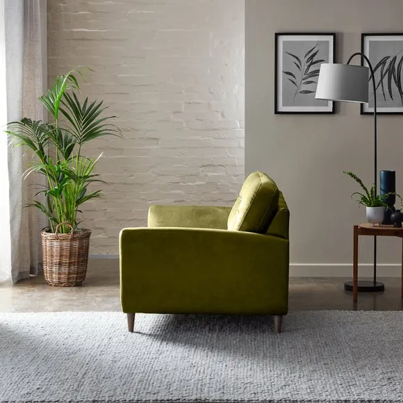 Sven Opulent Velvet 3 Seater Sofa 5