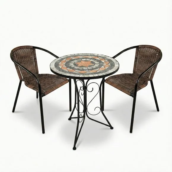 Summer Terrace Nova 2 Seat Bistro Set 2