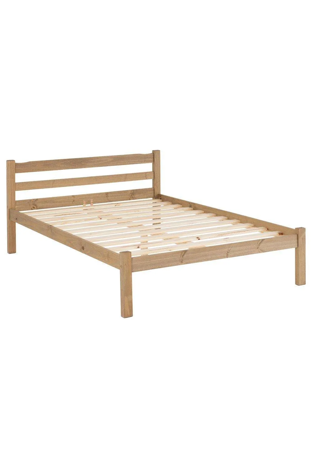 Seconique Panama 4'6" Double Bed in Natural 2