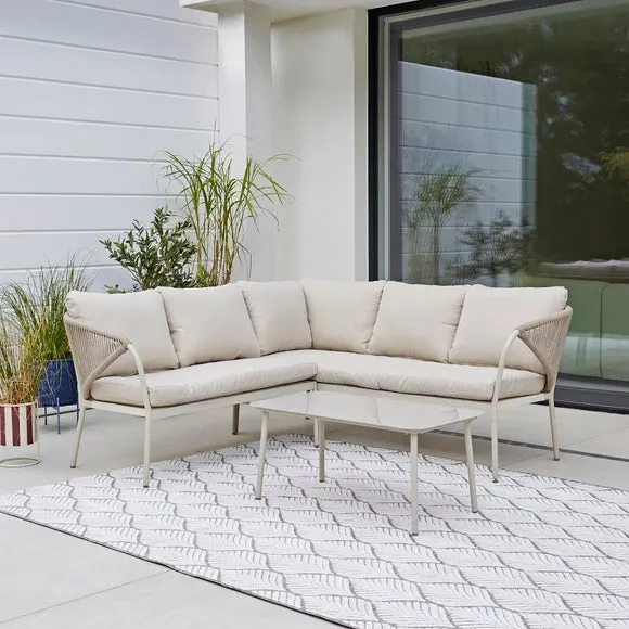 Florence Rope Garden Corner Set 2