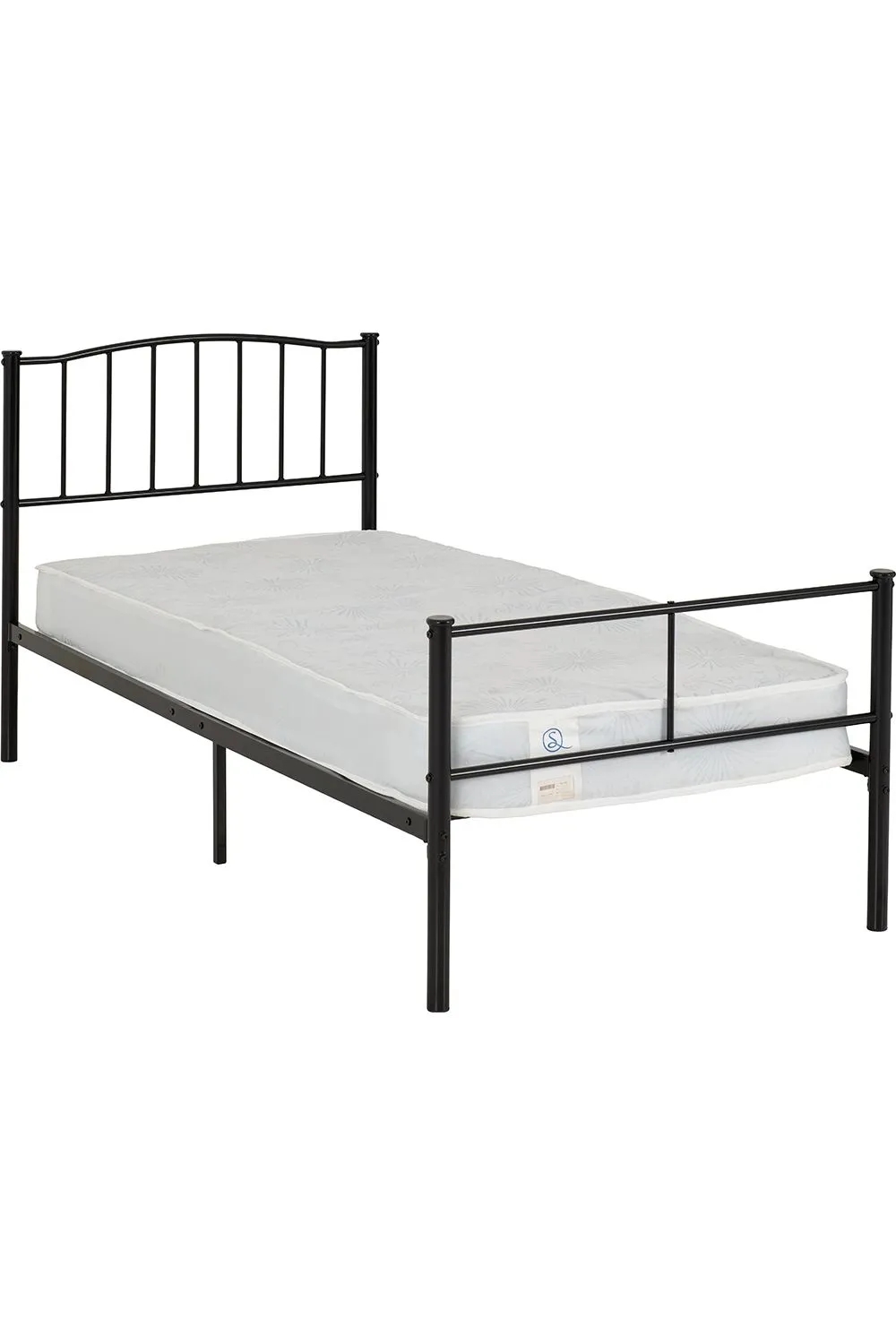 Seconique Newton 3' Single Bed in Black 2