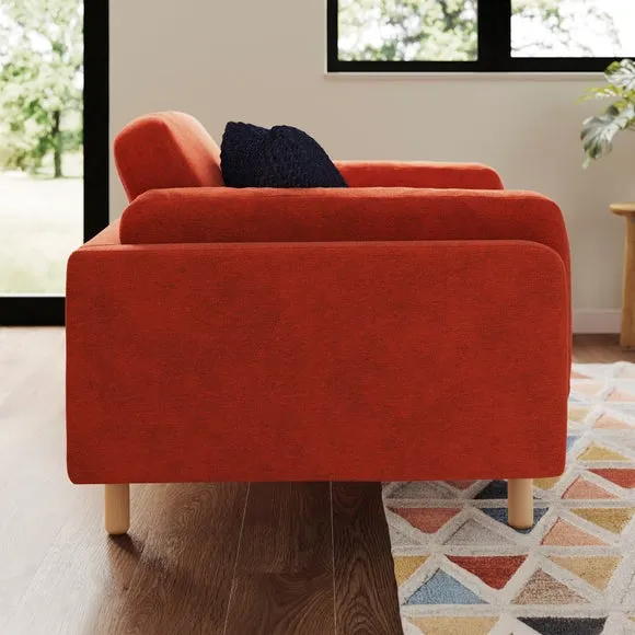 Newton Luxe Chenille Snuggle Chair 2