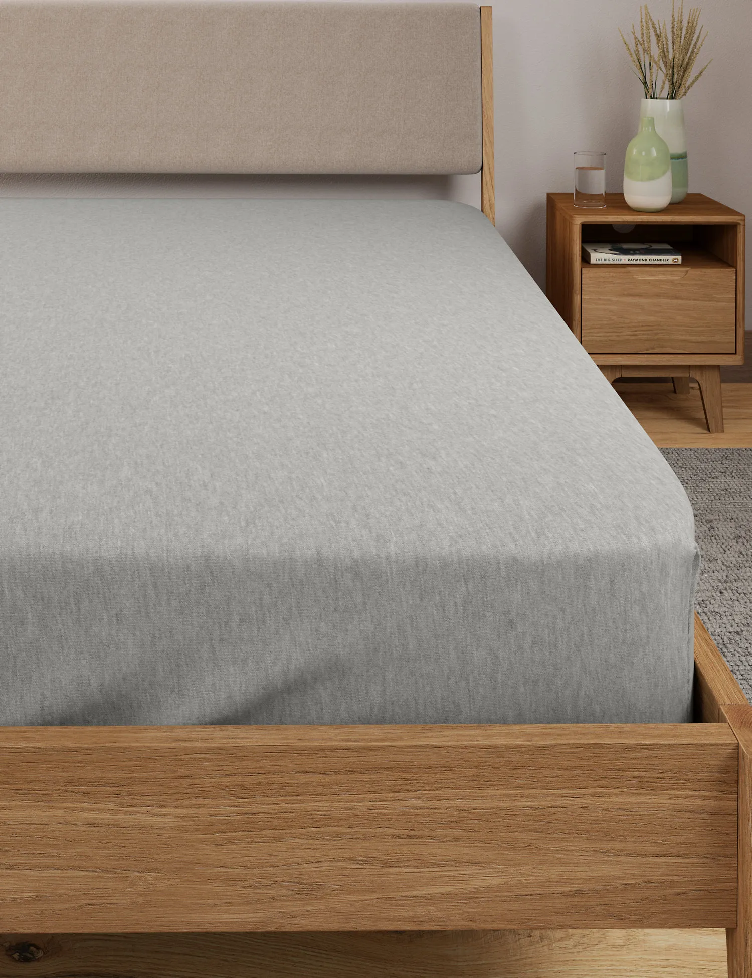 M&S Jersey Deep Fitted Sheet