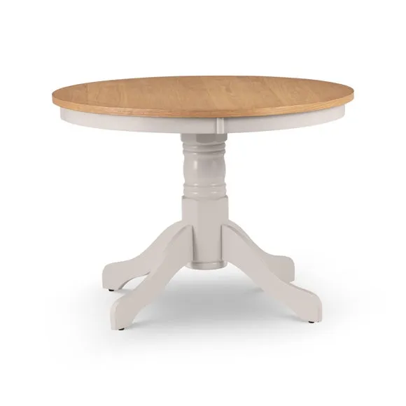 Davenport 4 Seater Round Pedestal Dining Table 2